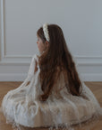 Pearl Girl Dress Ivory - Made To Order