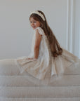 Pearl Girl Dress Ivory - Made To Order