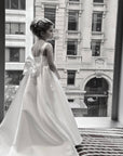 Sophia Mikado Flower Girl Dress MIK & ME Exclusive (Made to order) MK003