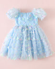 Enchanted Blue Party Dress - Pre-Order 7-9 days