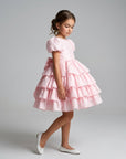Isabella Special Occasion Dress - Knee Length (Made to order) MK008