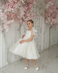 Adeline Handmade Lace Dress (Made to order) MK025
