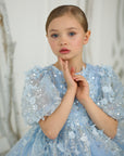 Aqua Diamond Dress - Made To Order MK026