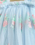 Rose Princess Dress - Blue (Pre-Order 1 week)