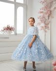 Aqua Diamond Dress - Made To Order MK026