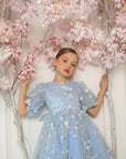 Aqua Diamond Dress - Made To Order MK026