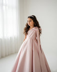 Jasmine Satin Girls Special Occasion Dress (Made to order) Pink 🩷