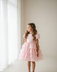 Isabella Special Occasion Dress - Knee Length (Made to order) MK009