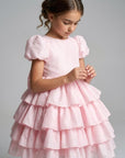 Isabella Special Occasion Dress - Knee Length (Made to order) MK008