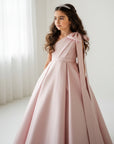 Jasmine Satin Girls Special Occasion Dress (Made to order) Pink 🩷