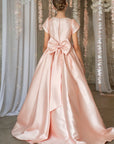Adeline Mikado Satin Dress - Made to order