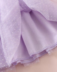 Swiss Dot Tutu Dress - Lilac