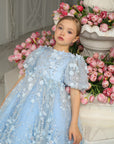 Aqua Diamond Dress - Made To Order MK026