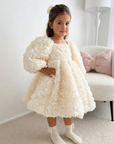 Rose Dress - Ivory (Made to order) MK033