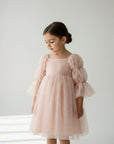 Pink Princess Swiss Dot Dress
