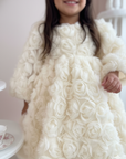 Rose Dress - Ivory (Made to order) MK033