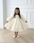 Rose Dress - Ivory (Made to order) MK033