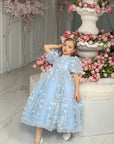 Aqua Diamond Dress - Made To Order MK026