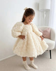 Rose Dress - Ivory (Made to order) MK033