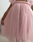 Swiss Dot Tutu Dress - Pink