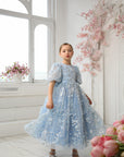 Aqua Diamond Dress - Made To Order MK026