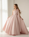 Jasmine Satin Girls Special Occasion Dress (Made to order) Pink 🩷