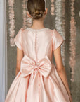 Adeline Mikado Satin Dress - Made to order