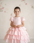 Isabella Special Occasion Dress - Knee Length (Made to order) MK009