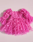 Hot Pink Butterfly Party Dress