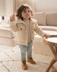 جاكيت سروال قصير - بيج / بني