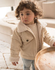 جاكيت سروال قصير - بيج / بني