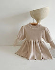Alena Strickkleid - Beige