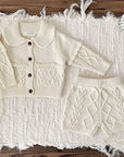 Maria Knit Cardigan & Shorts Set