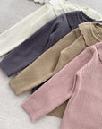 Selena Knit Top & Pants - Pink