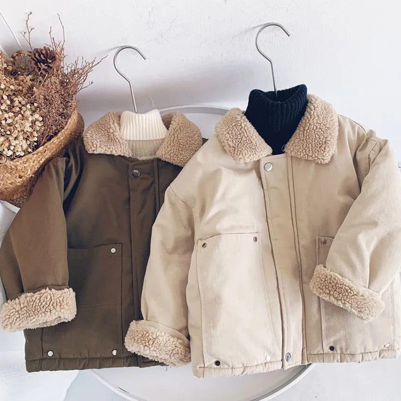 Winterjacke - Braun