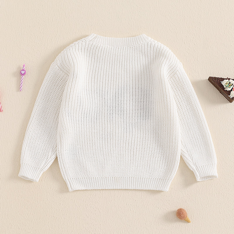 First Birthday Knit Jumper : One