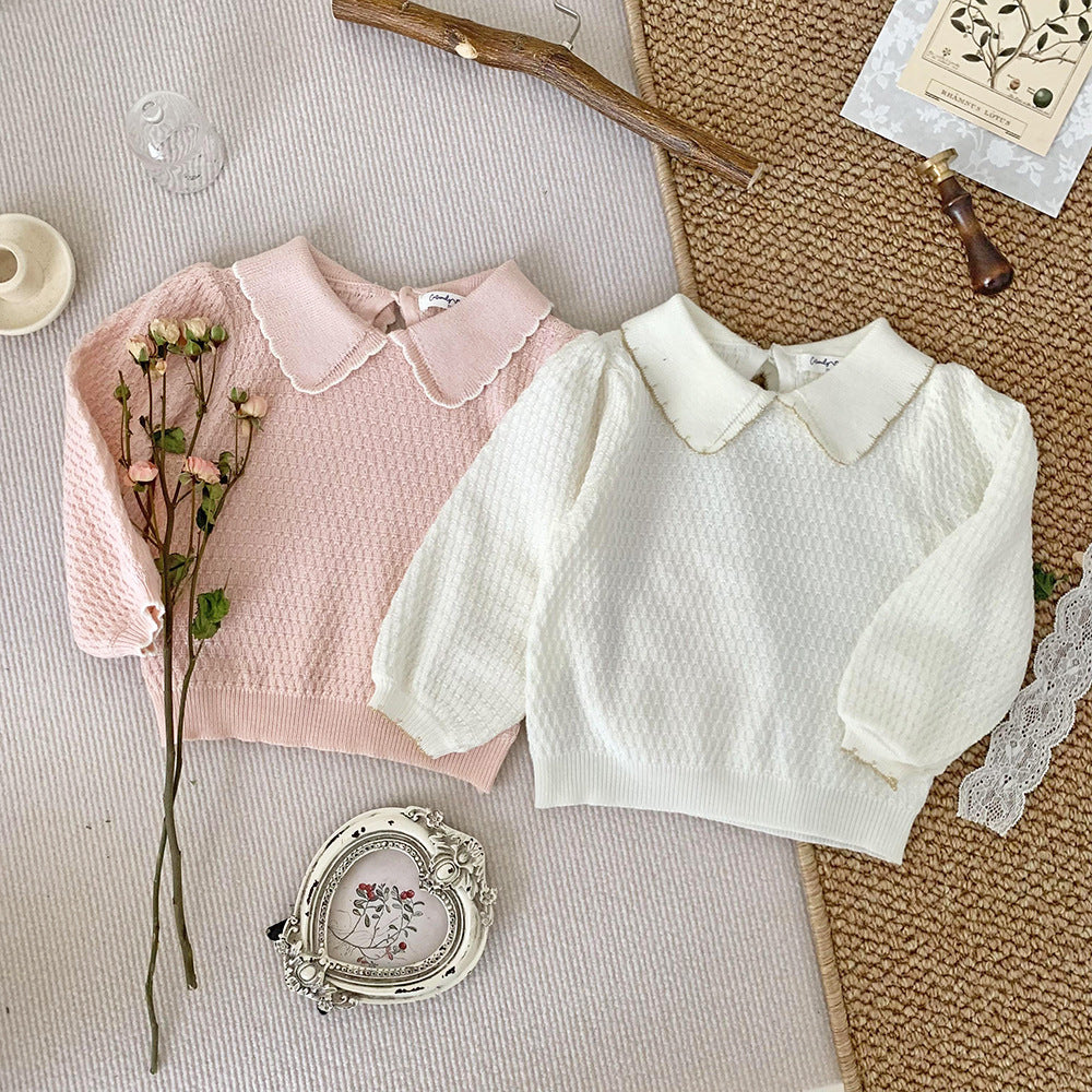 Maria Knit Top - Pink