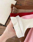 Aliya Knit Dress - White