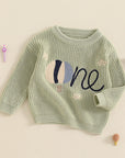 First Birthday Knit Jumper : One