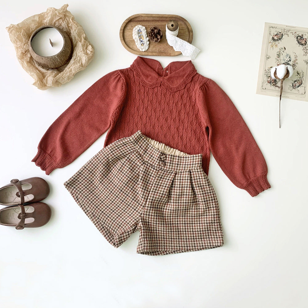 Delilah Knit Top - Red