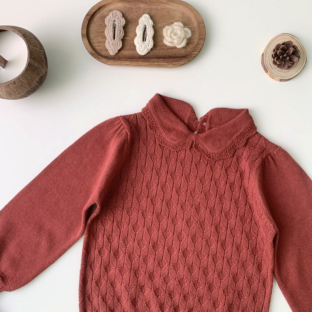 Delilah Knit Top - Red
