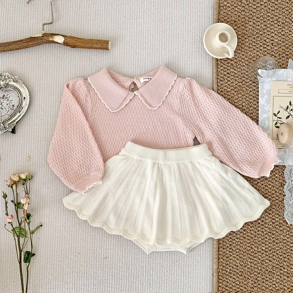 Maria Knit Top - Pink