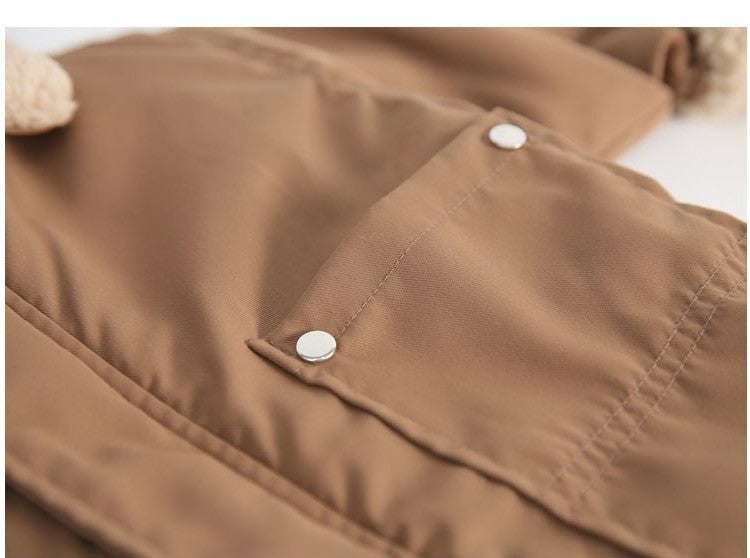 Winterjacke - Braun