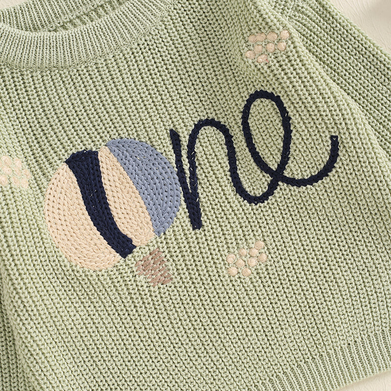 First Birthday Knit Jumper : One