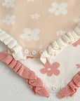 Daisy Knit Romper - Pink Daisies