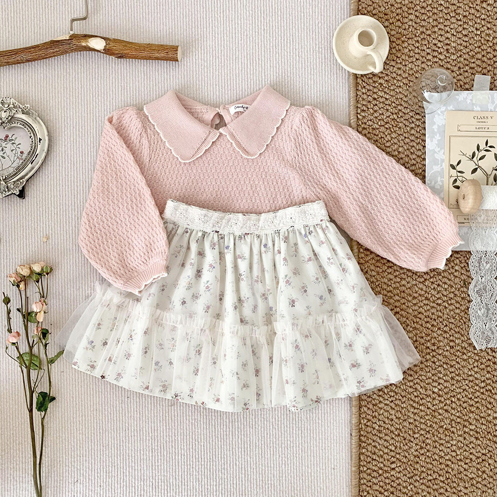 Maria Knit Top - Pink