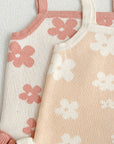 Daisy Knit Romper - Beige