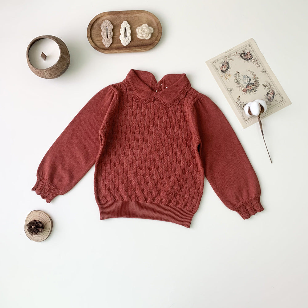 Delilah Knit Top - Red