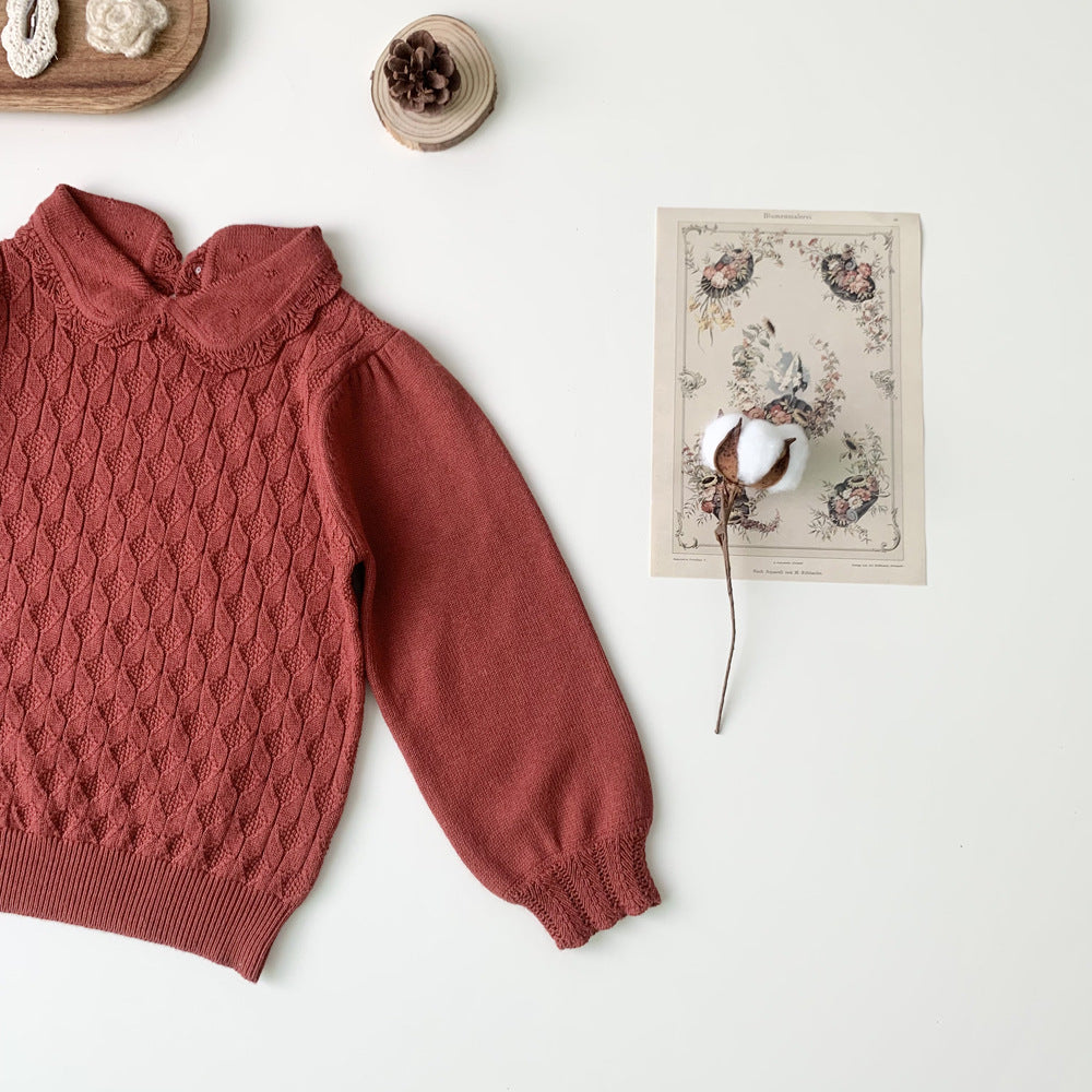 Delilah Knit Top - Red