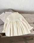 Aliya Knit Dress - White